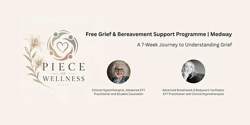 Jan-Feb: Free Grief & Bereavement Support | 7-Week Prog | Medway at The Net Community Hub