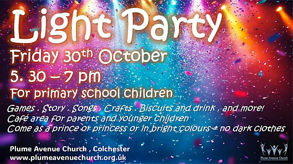 Light Party at Plume Avenue Church