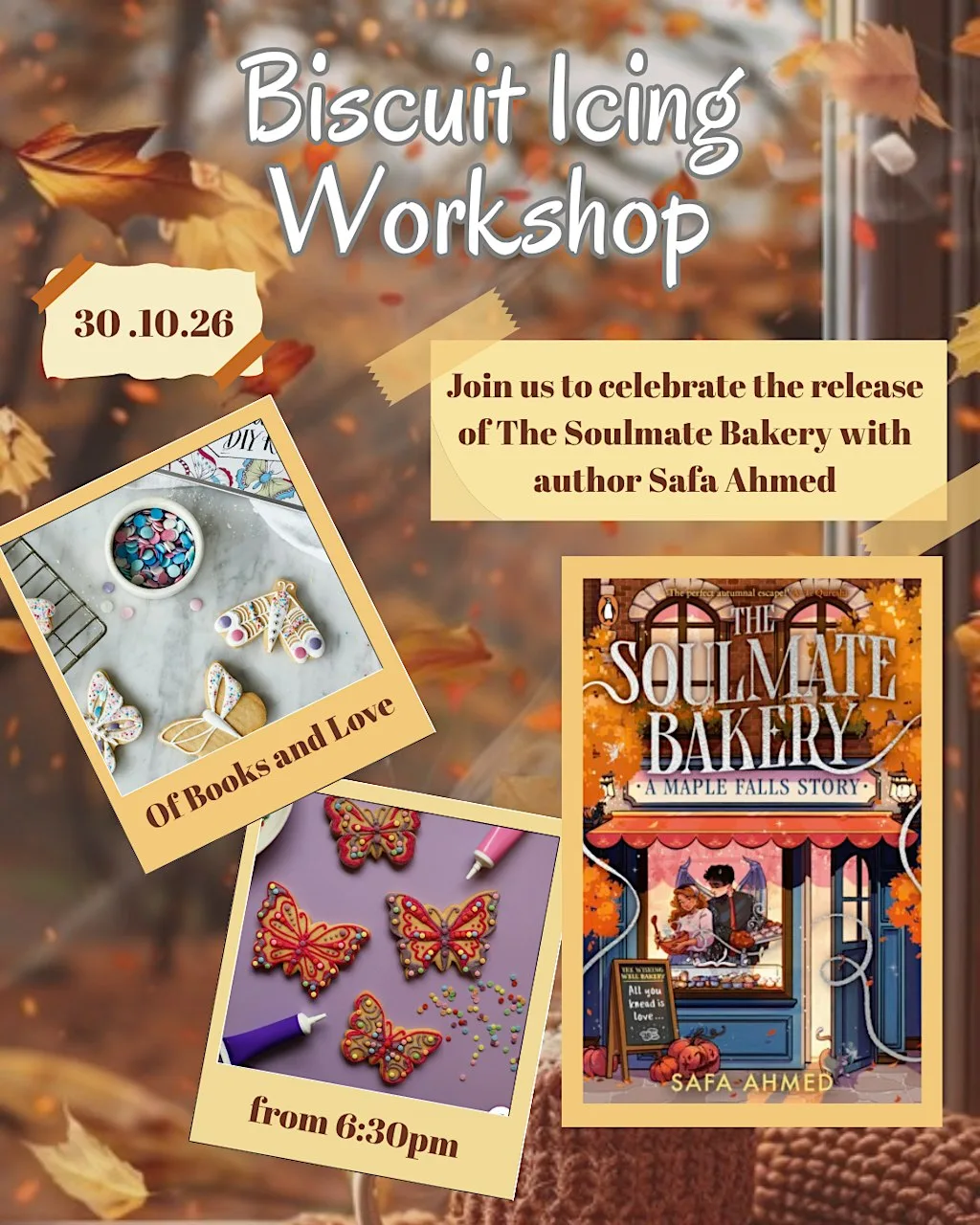 Biscuit Icing Workshop - The Soulmate Bakery Release Party