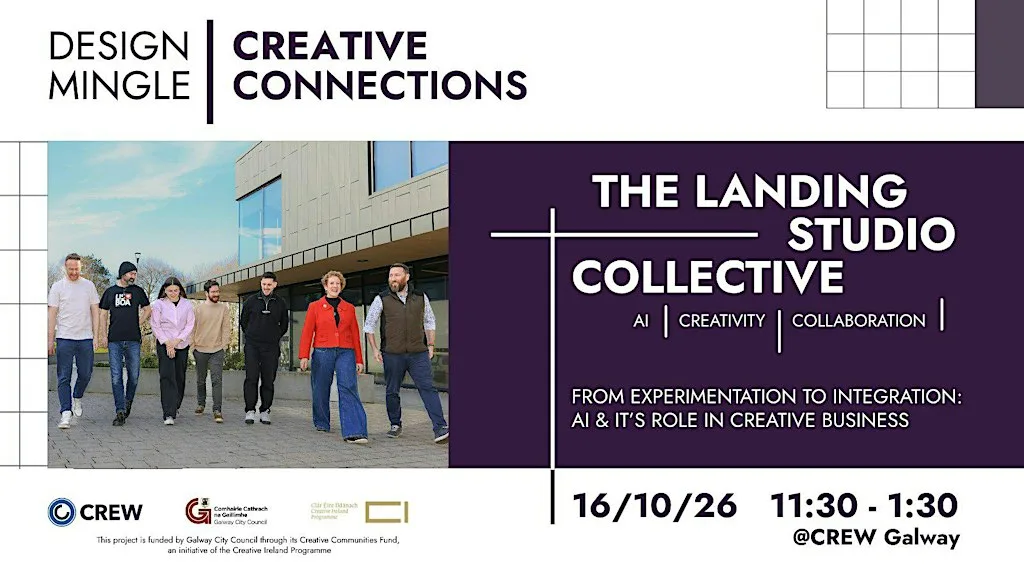 Design Mingle: Creative Connections, The Landing Studio at CREW - Creative Enterprise West