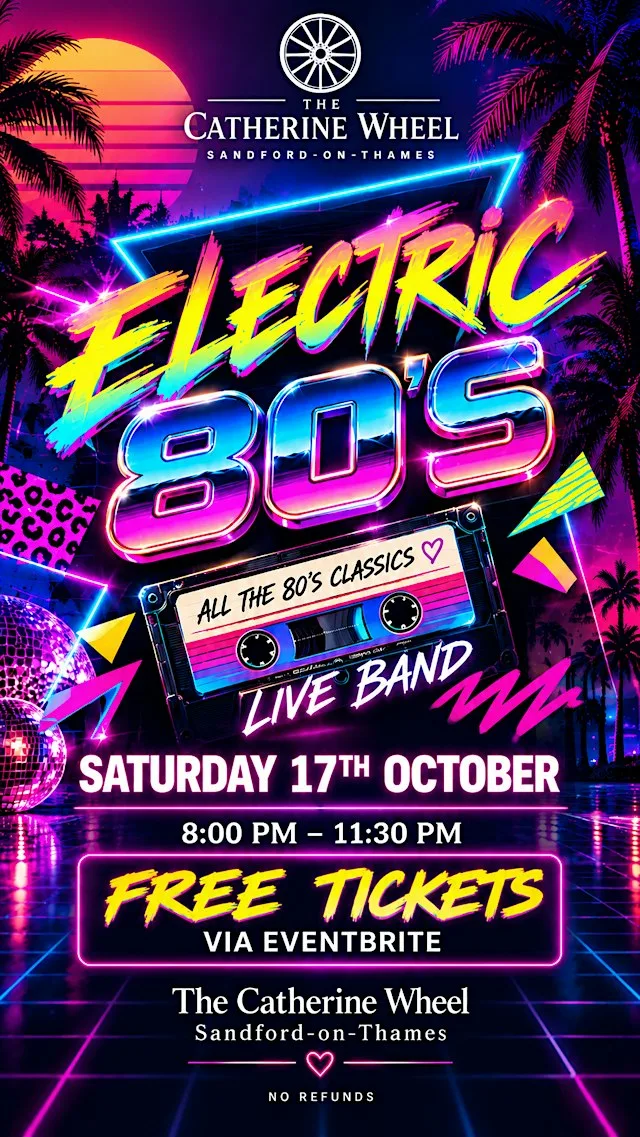 Electric 80's at The Catherine Wheel
