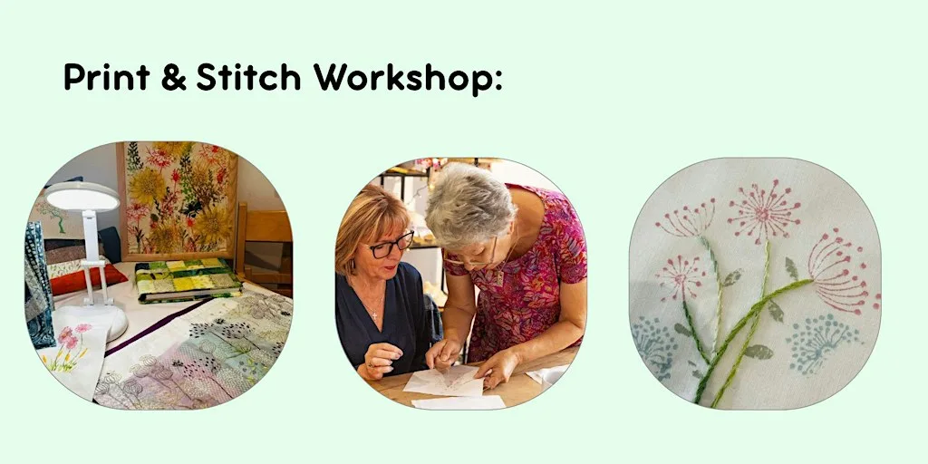 Print & Stitch Workshop at 32 Devonport Rd