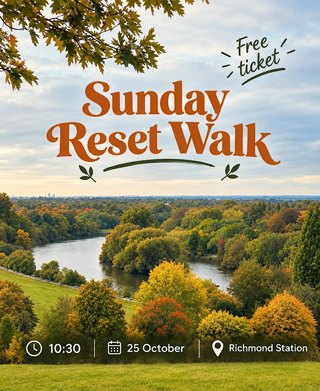 Sunday Reset Walk at Richmond Station