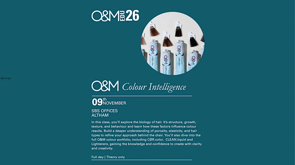 O&M Colour Intelligence at Salon Business Solutions Ltd