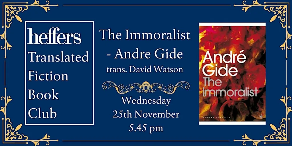 November Translated Fiction Book Club, at Heffers Bookshop at Heffers Bookshop