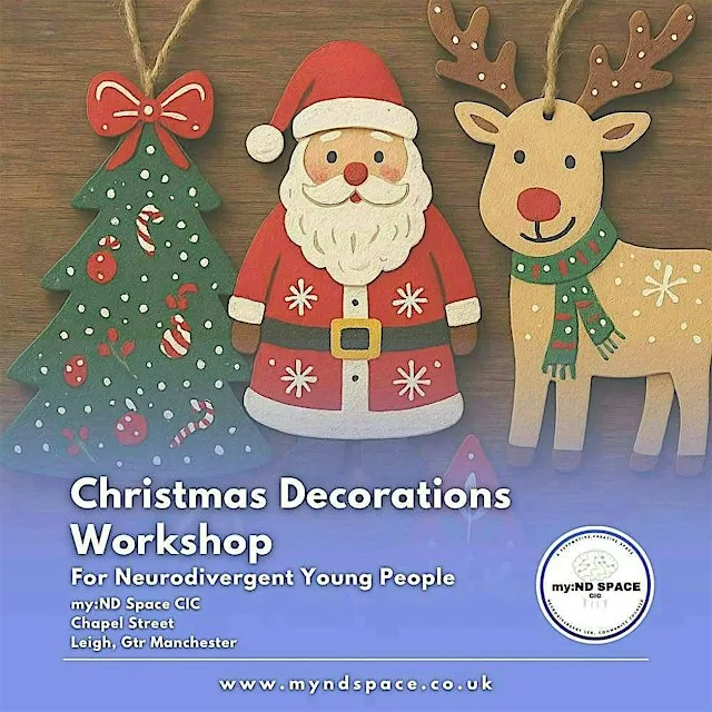 Neurodivergent Young People's Creative Workshop - Christmas Decorations