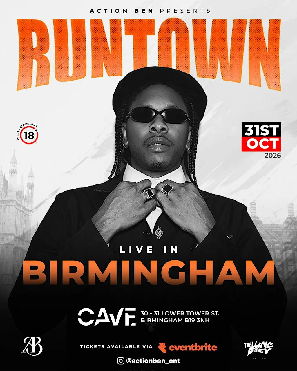 Runtown Performing Live x Halloween Party.