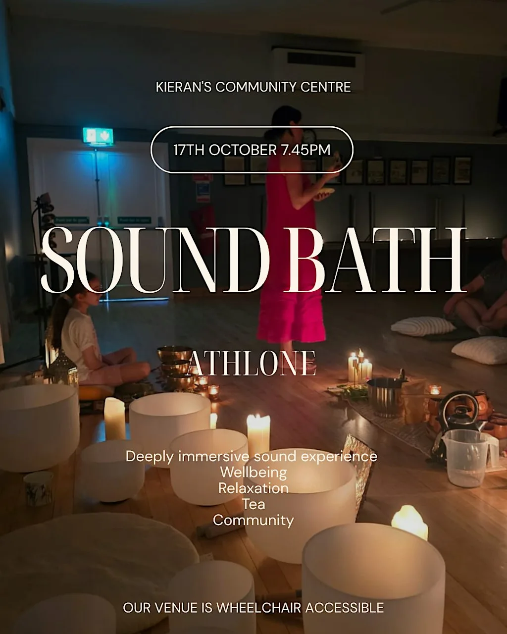 Sound Bath Athlone at St Kierans Community Centre