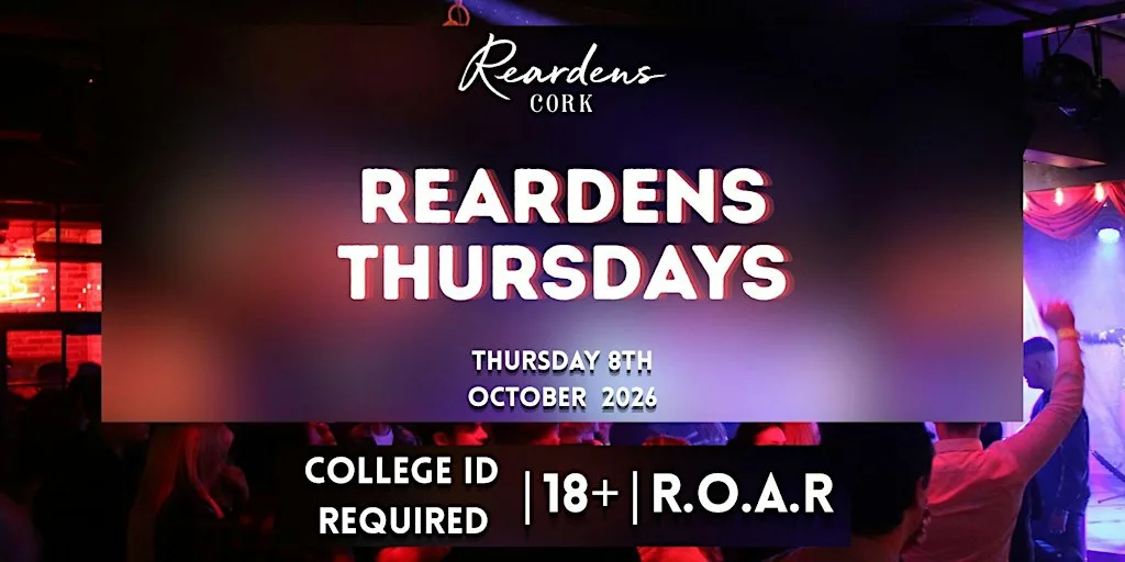 Reardens - Thursday October 8th