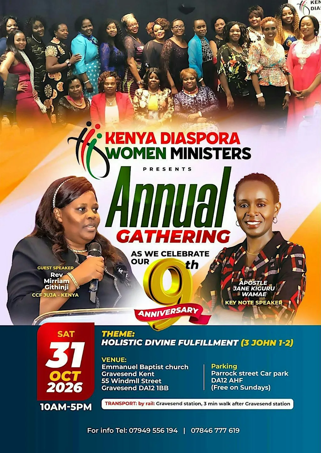 KENYA DIASPORA WOMEN MINISTERS at Emmanuel Baptist Church