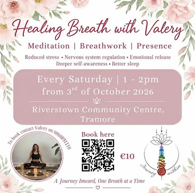Healing Breath with Valery at Riverstown Community Center,