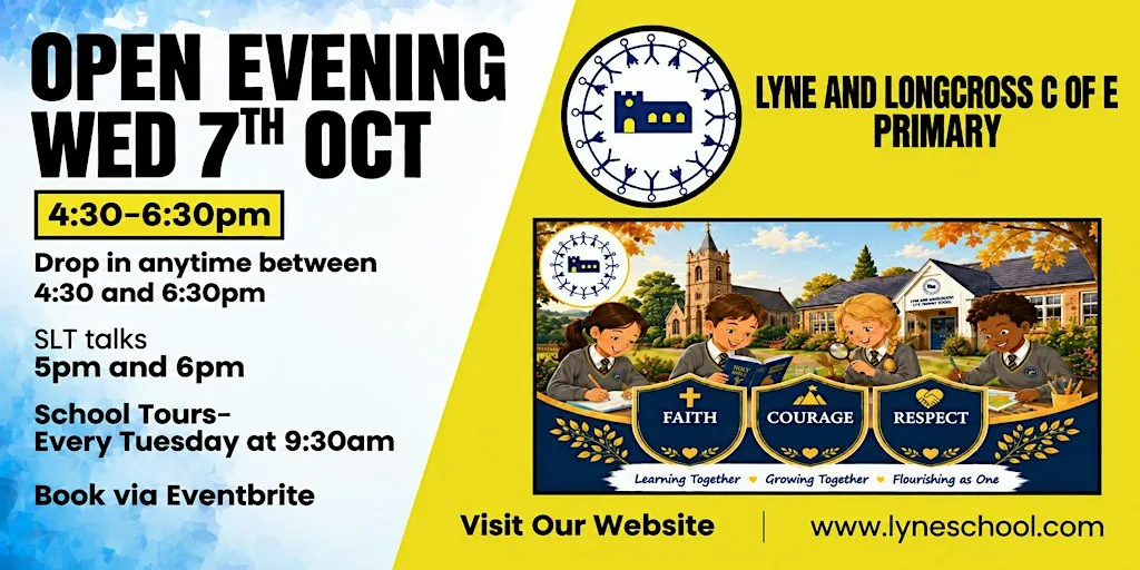 School Tours at Lyne & Longcross C of E Primary School