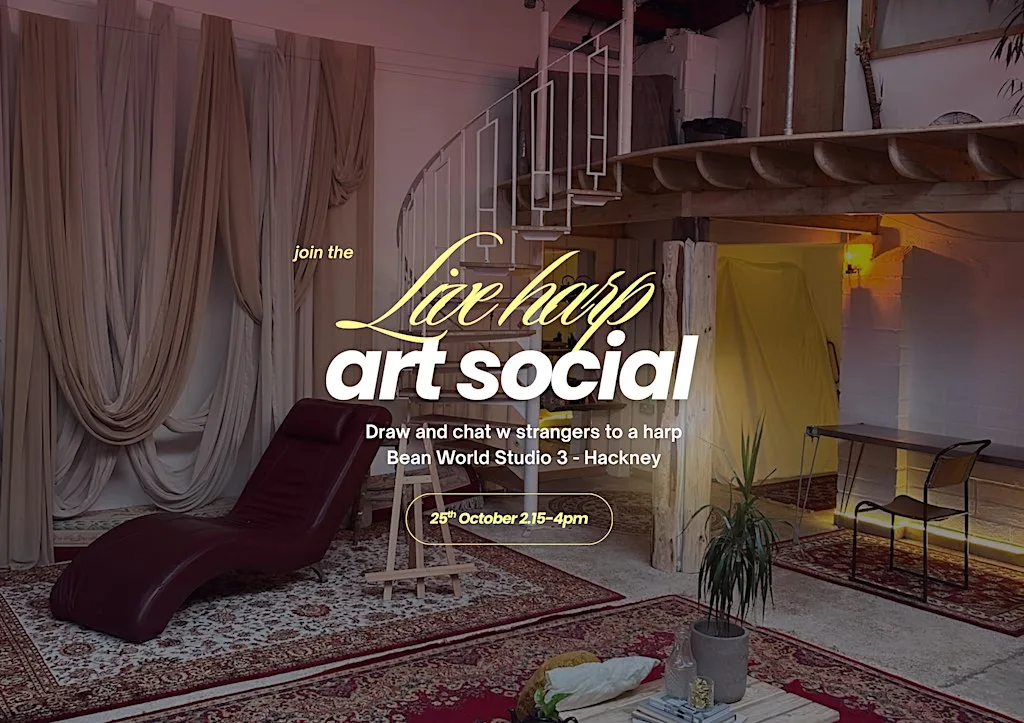 Art Social ft a Live Harpist