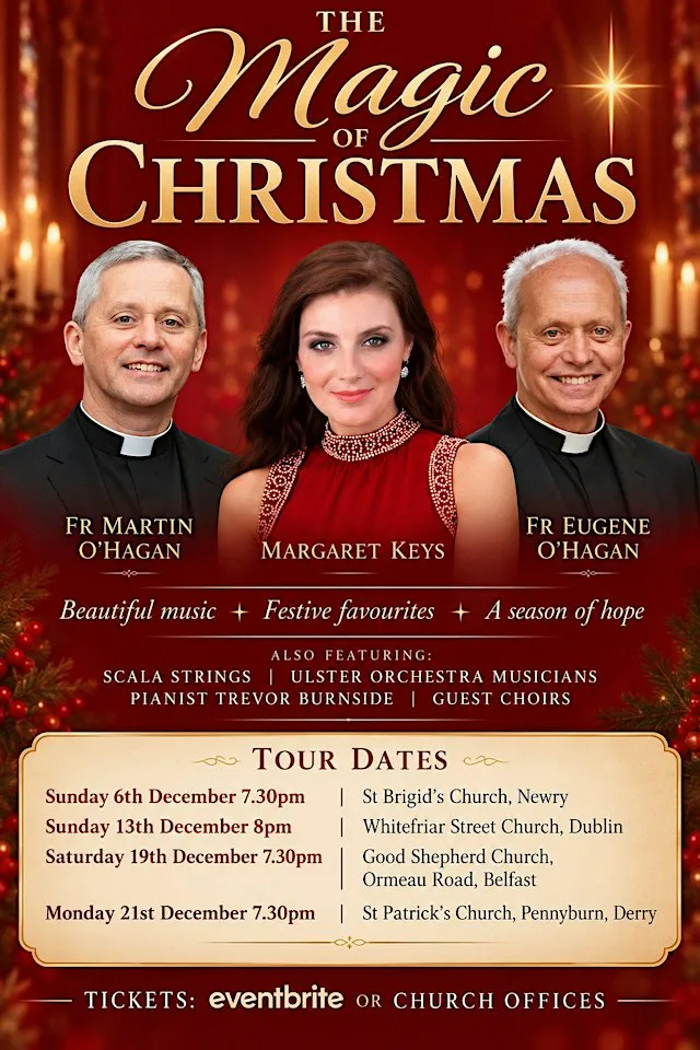 The Magic of Christmas with Margaret Keys and The Priests (DERRY) at St Patrick's Church