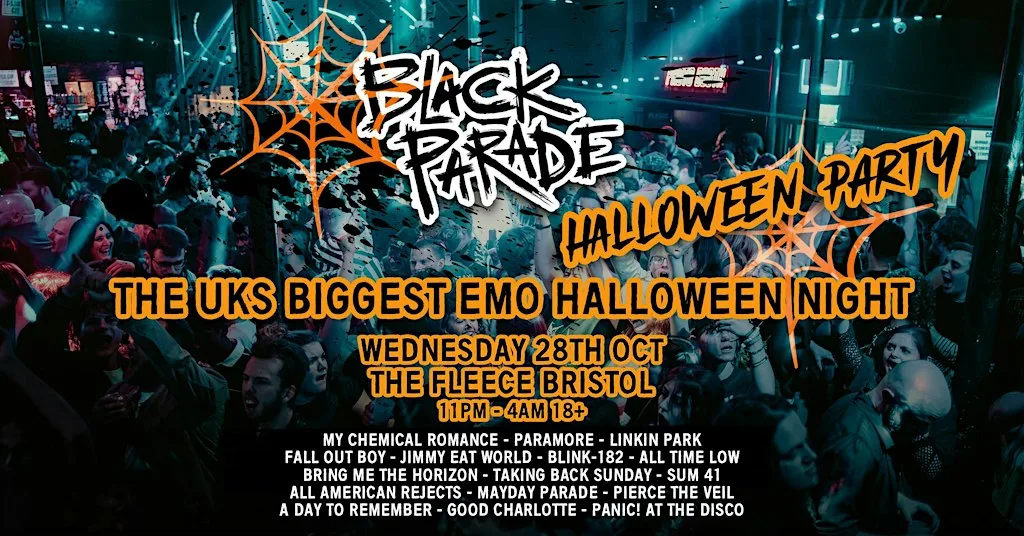 Black Parade - The UKs Biggest Emo Halloween Night at The Fleece