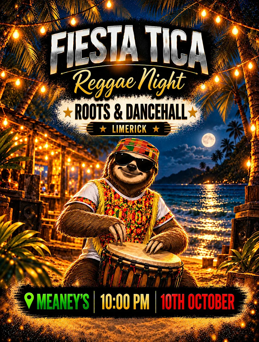 Fiesta Tica at Meaney’s Bar