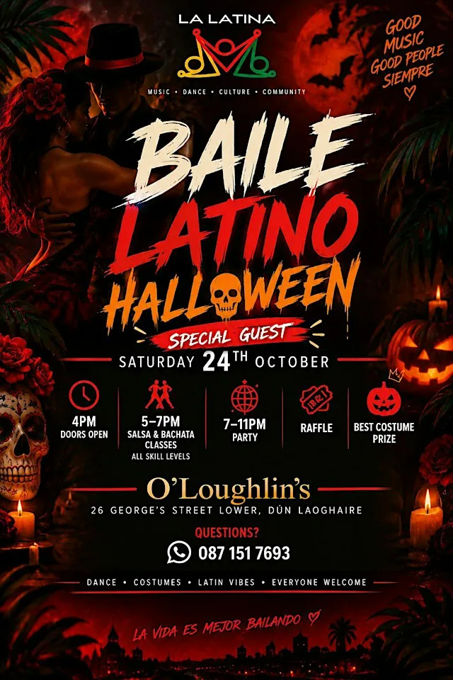 Baile Latino Halloween