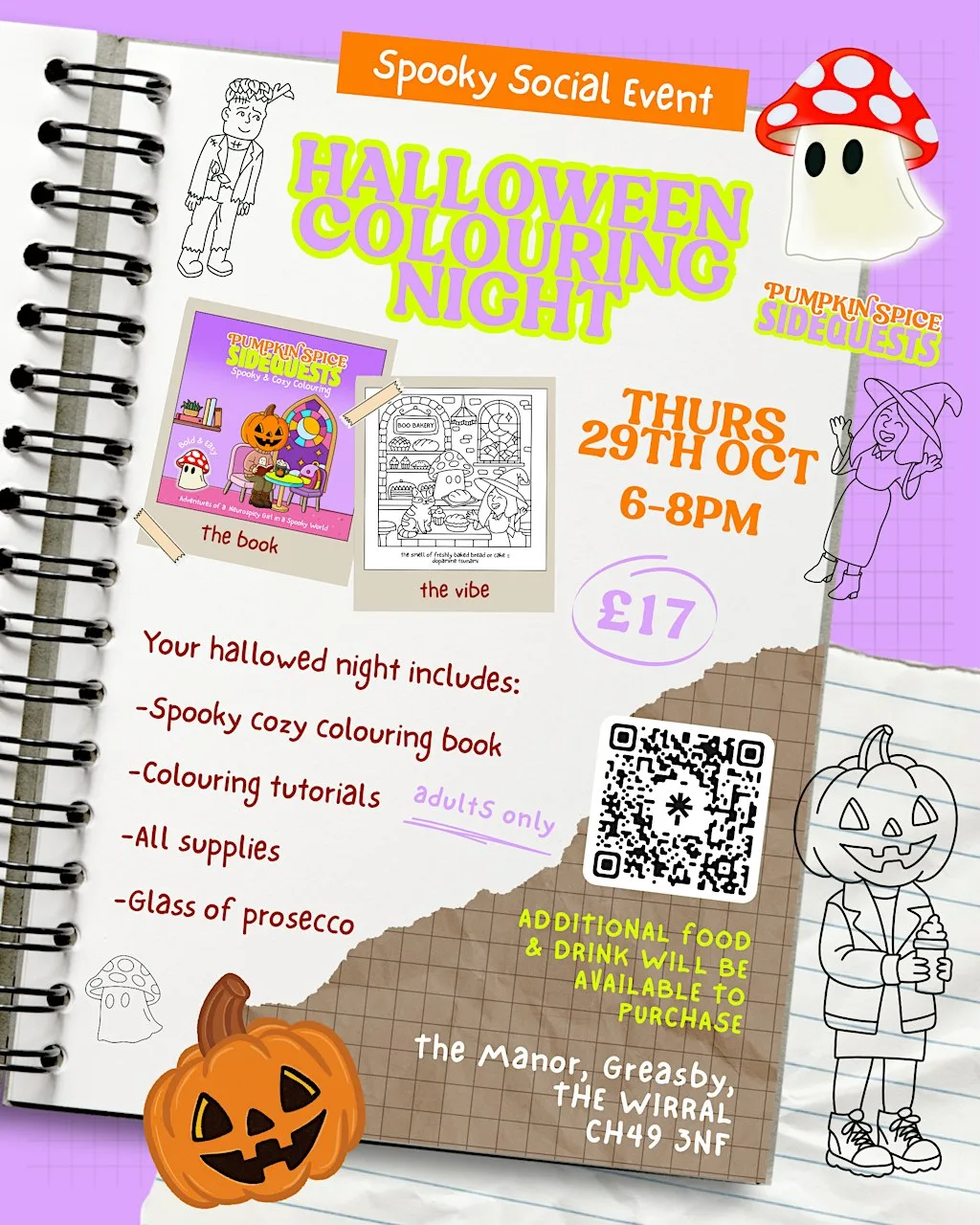 HALLOWEEN COLOURING NIGHT