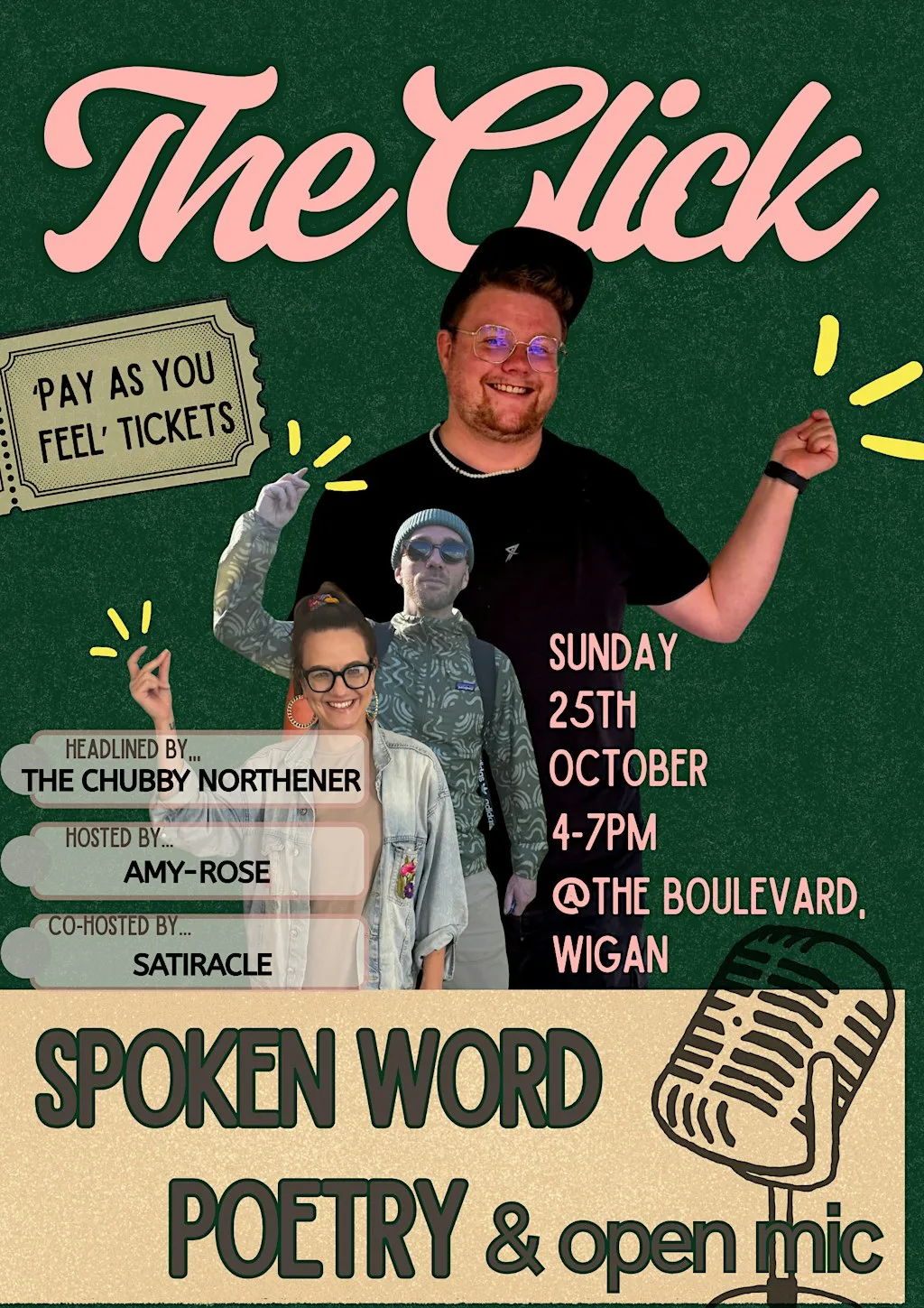 The Click Spoken Word Event at The Boulevard