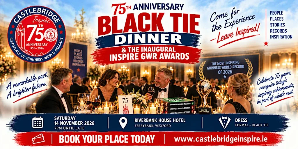 Birthplace of Guinness World Records - 75th Anniversary - Black Tie Dinner