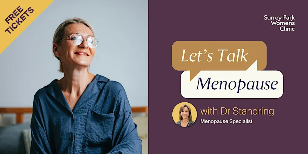 Let's Talk Menopause at Surrey Park Women's Clinic