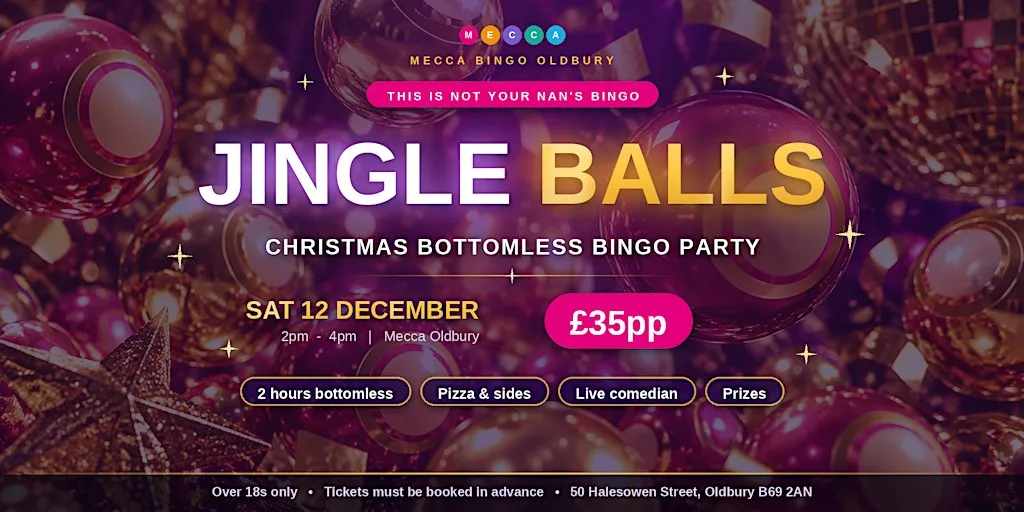Jingle Balls: Christmas Bottomless Brunch & Bingo Party