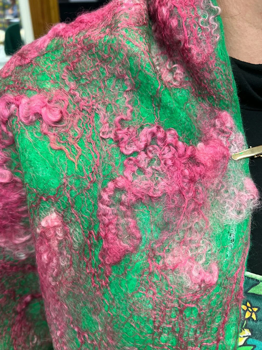 Welsh Waves — Felted Neck Warmer Workshop