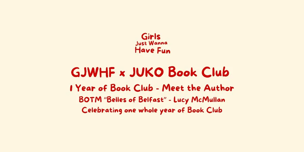 GJWHF: 1 Year of Book Club - Meet the Author