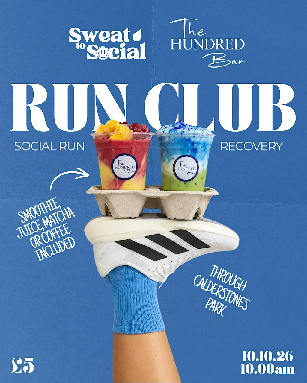 Sweat to Social x The Hundred Bar: Run Club + Recovery