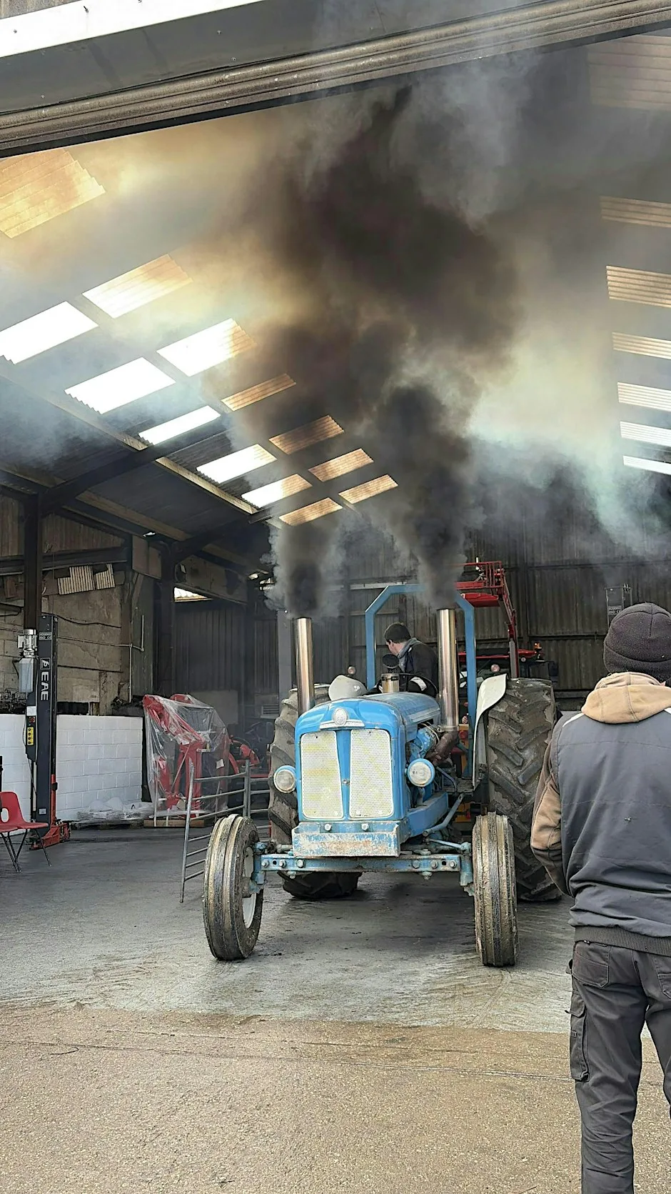 Dyno Day for the 'girls' Tractors, over 25 years old. at D.G.Buscombe