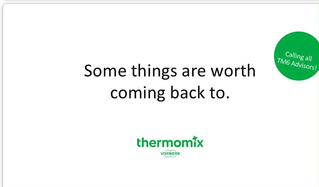 Some Things Are Worth Coming Back To at Thermomix® Nottingham Studio