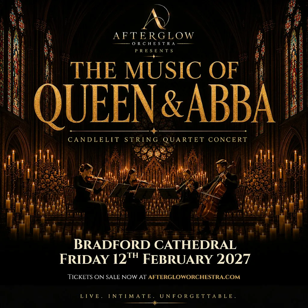 Afterglow Orchestra presents The Music of Queen & ABBA at Bradford Cathedral