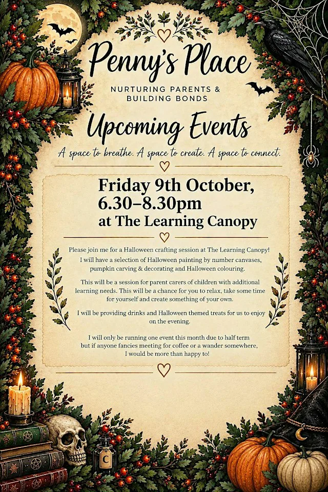 Halloween Crafting Social at The Learning Canopy