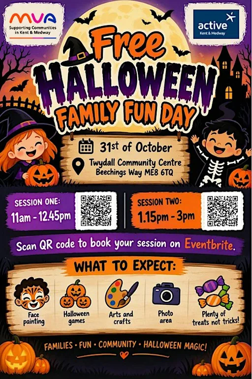 Halloween Family Fun Day - Session 2 at Twydall Community Centre