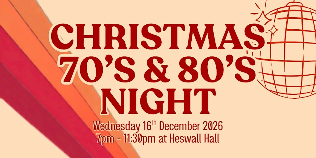 Christmas 70's & 80's Night for Maggie's Wirral