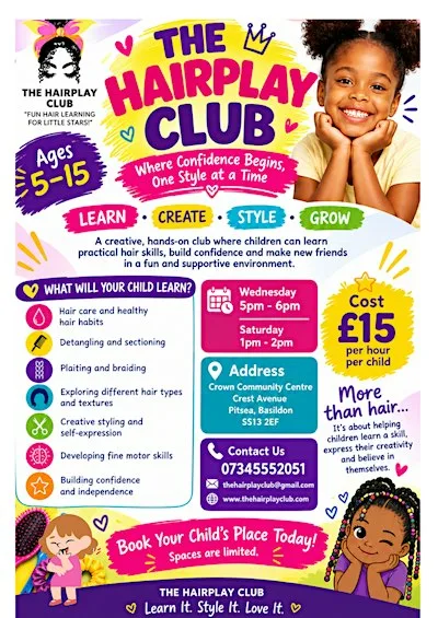Kids hair club to learn practical skills at Crown Community Centre