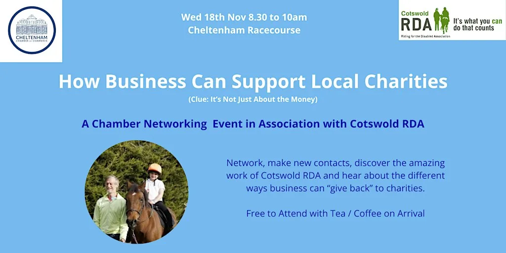How Business Can Support Local Charities at Cheltenham Racecourse