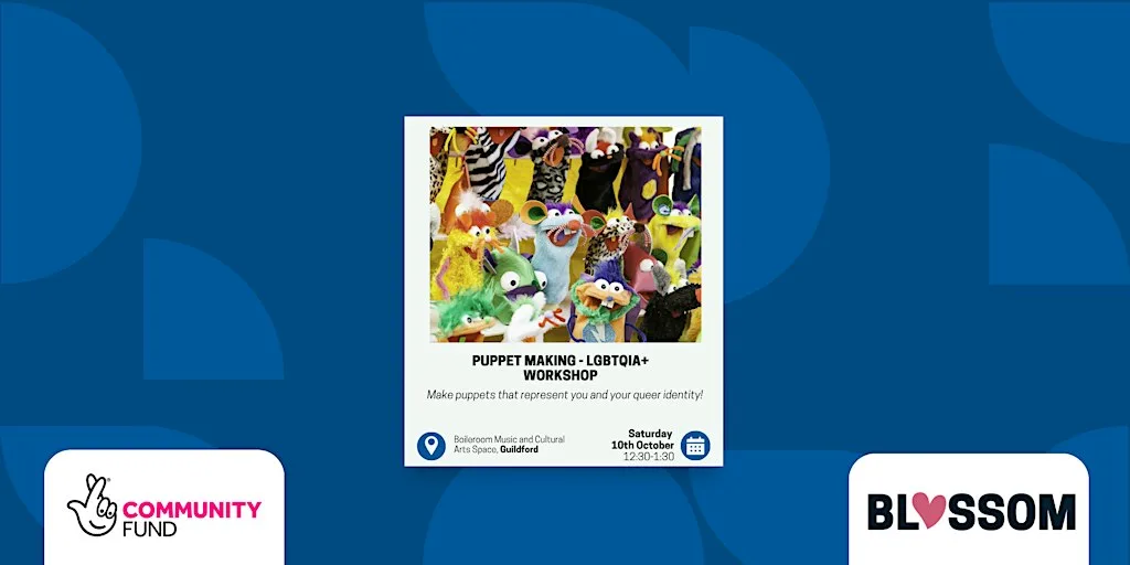 LGBT+ Workshop (ages 18-30) Puppet Making - LGBTQIA+ Workshop at The Boileroom Music and Cultural Arts Space