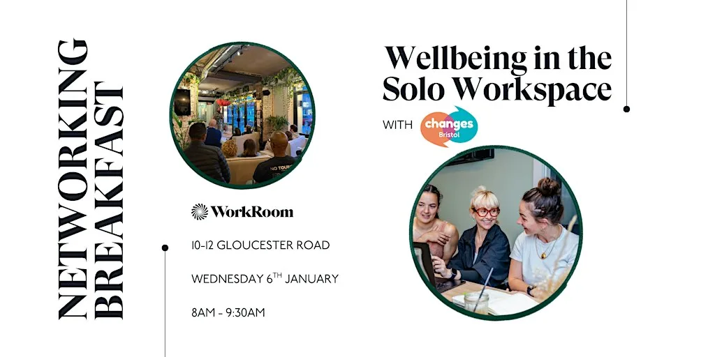 Networking Breakfast: Wellbeing in the Solo Workspace