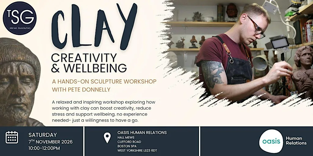 Clay, Creativity & Wellbeing at Oasis Human Relations