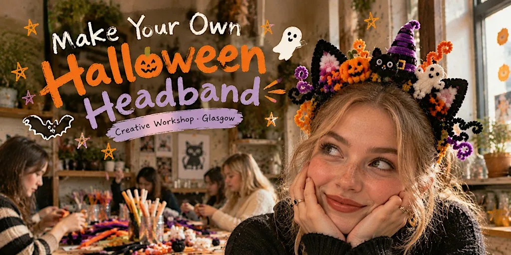Make Your Own Halloween Headband | Halloween Workshop Glasgow