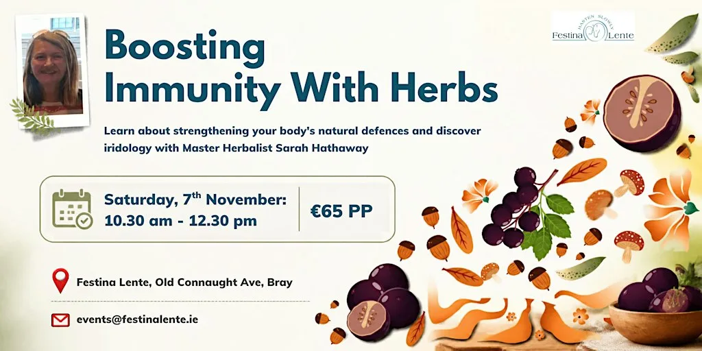 Boosting Immunity With Herbs at Festina Lente