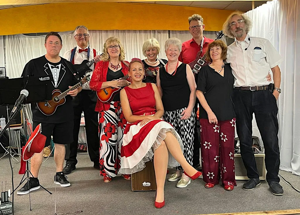 Jukebox Ukulele Band Concert for Cats at All Hallows Catholic Church