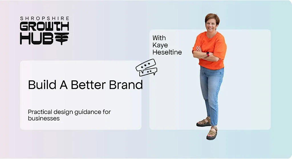 Branding & Design Advice Sessions with Kaye Heseltine - 19th Nov