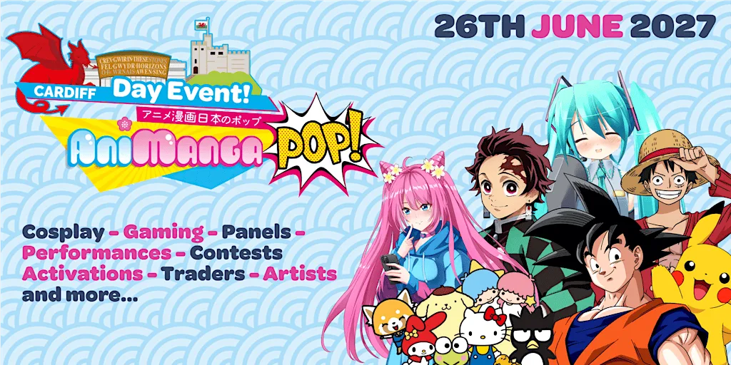 Animangapop Cardiff Summer. at Future Inn Cardiff Bay