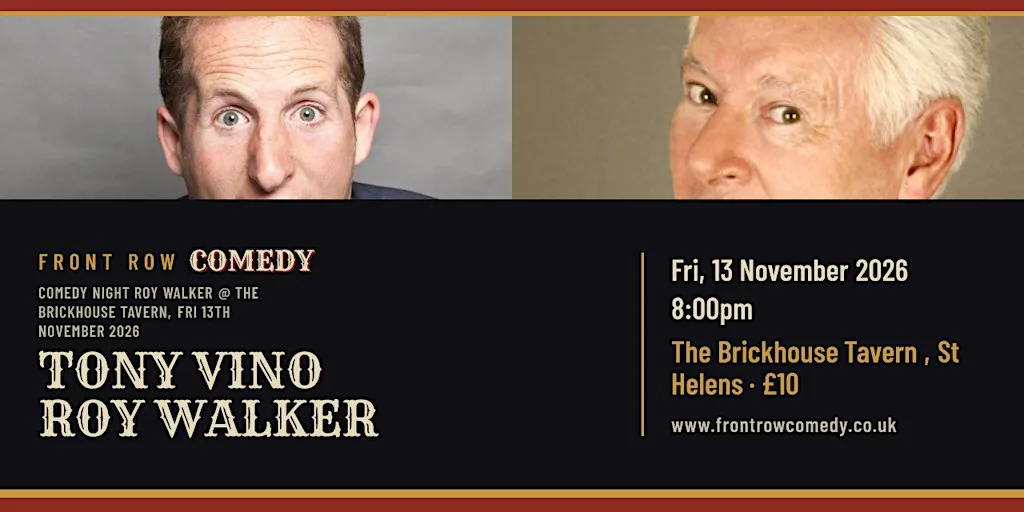 Comedy Night Roy Walker @ The Brickhouse Tavern, Fri 13th November 2026 at Brickhouse Tavern