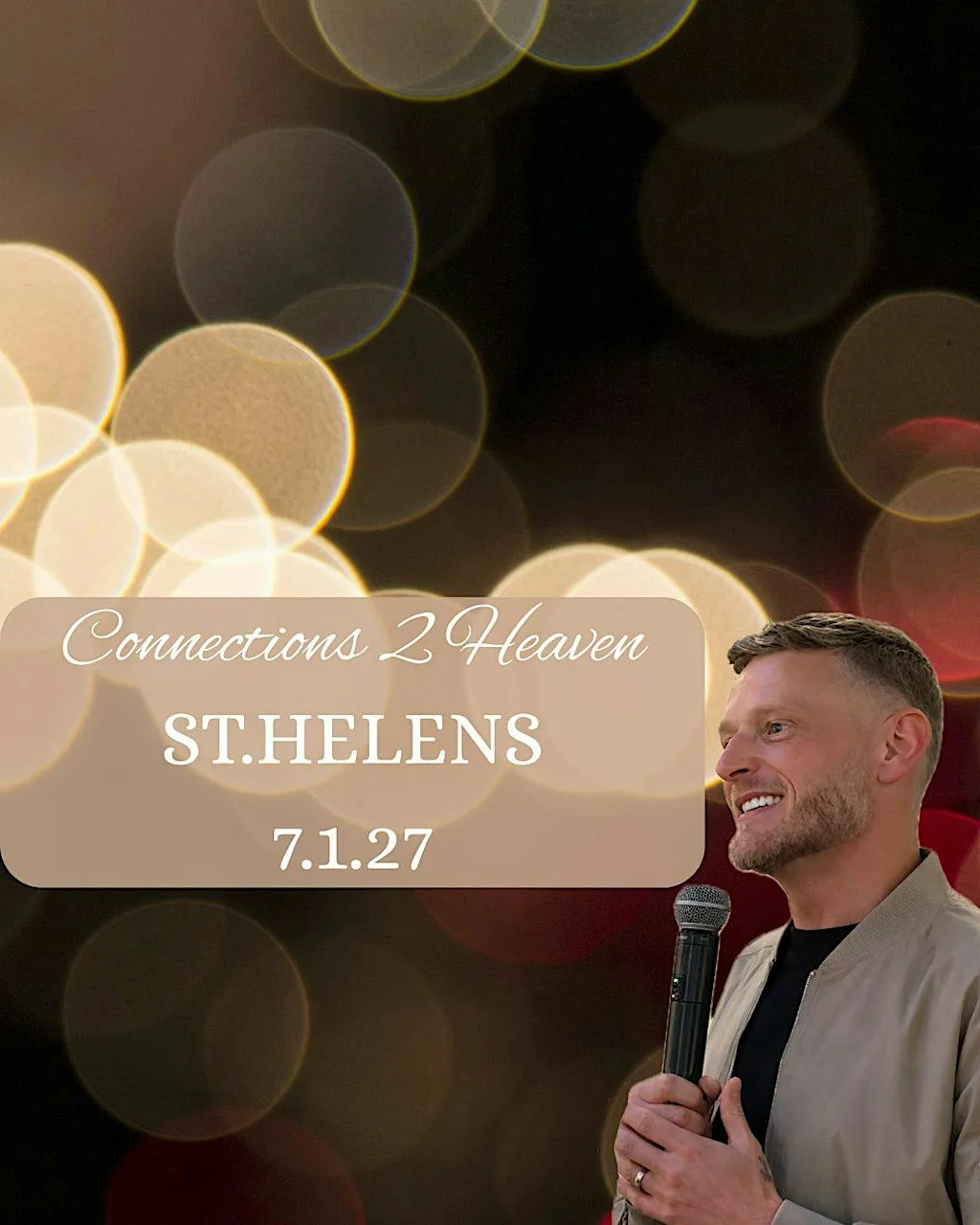Connections 2 Heaven With Mike Hough ~ ST.HELENS at Ruskin Fitness Club