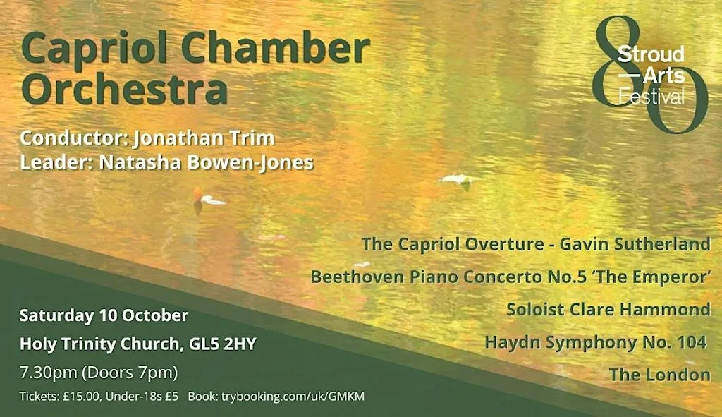 Capriol Chamber Concert with Clare Hammond at Holy Trinity Church
