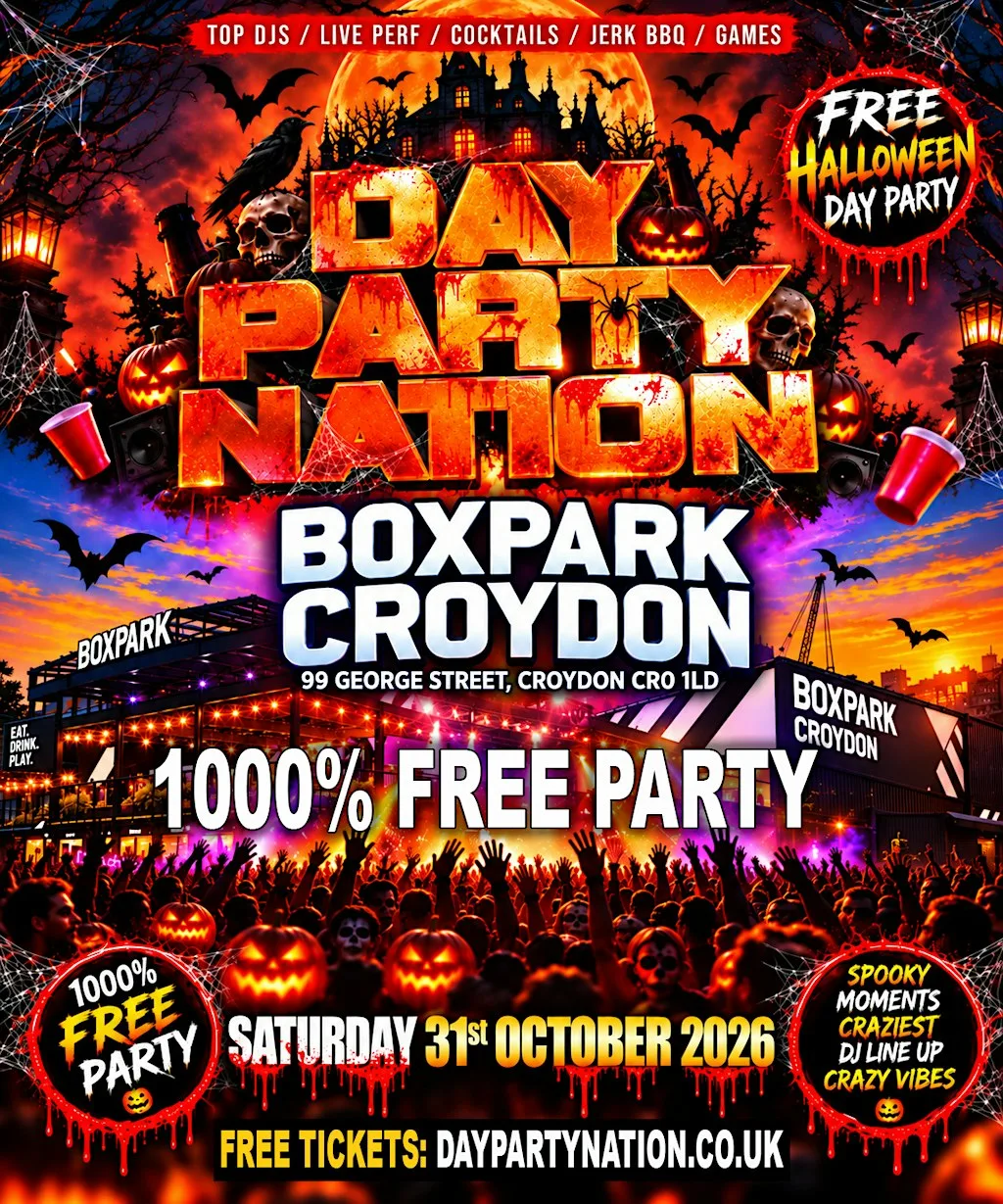 DAY PARTY NATION Halloween - FRIGHT NIGHT 1000% FREE PARTY