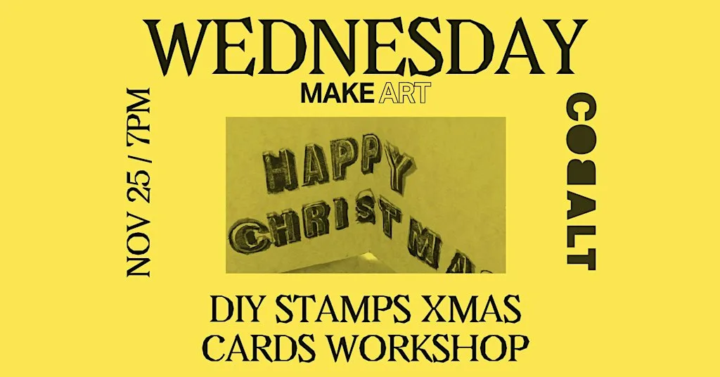 DIY Rubber Stamp Christmas Card Workshop